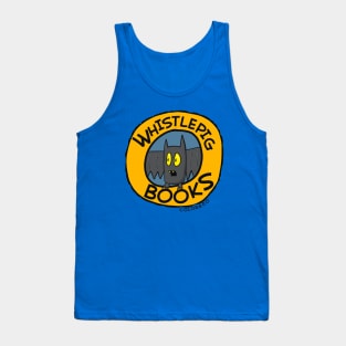 Whistlepig Books Bat Large logo Tank Top